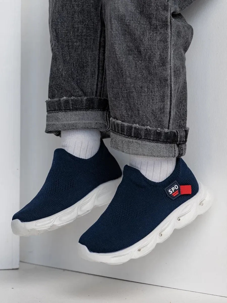 Слипоны ТопТошкин 26-G-син - фото 18