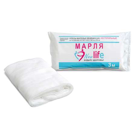 Отрез марлевый New Life медицинский нестерильный 300*90см