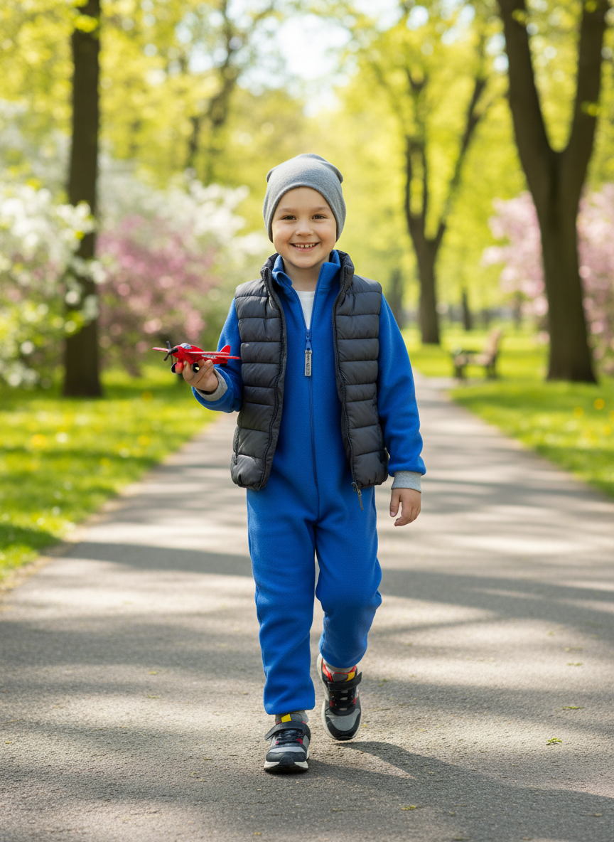 Комбинезон Утенок 279г(ш) василек - фото 2