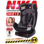 Автокресло BabyCare Nika 0+/1/2 (0-25 кг) черный