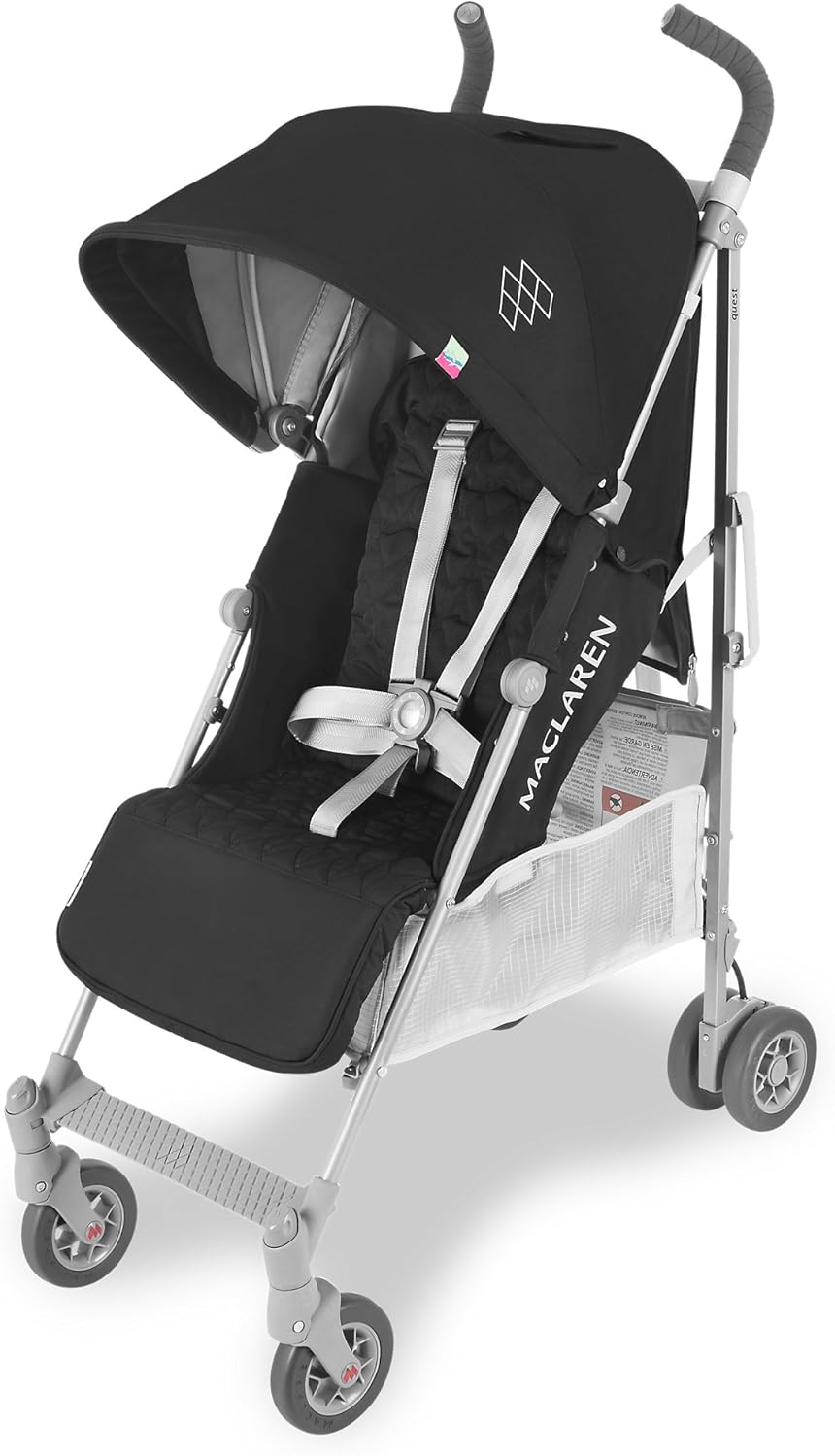 Коляска прогулочная Maclaren Quest Black/Silver - фото 9