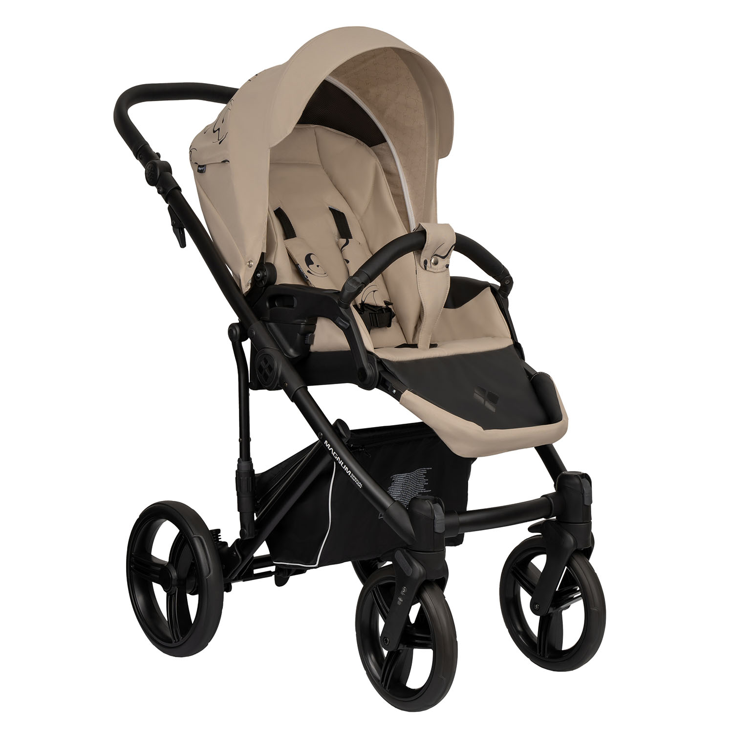 Коляска 2в1 Bebetto Magnum Light SE бежевый - фото 6