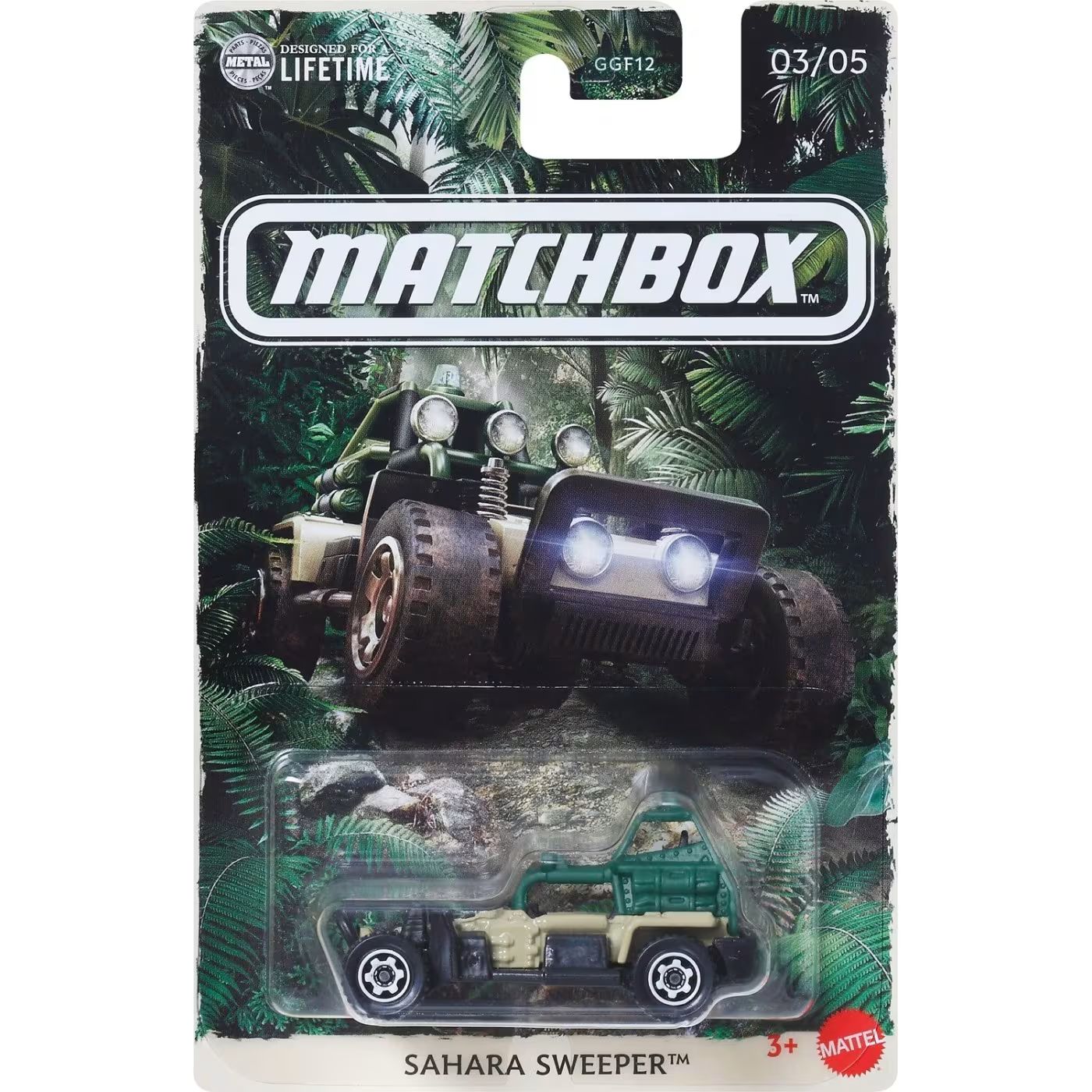 Багги Matchbox Sahara Sweeper 1:64 GGF12/JCG60 - фото 4