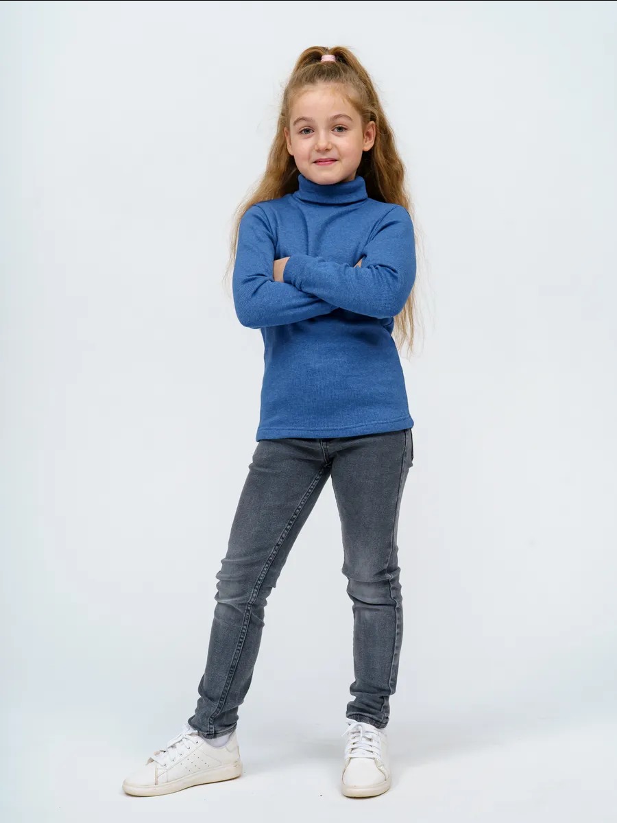 Водолазка TOTEMFOX 231КН2(2)F/индиго меланж - фото 19