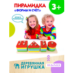 Пирамидка Рыжий кот формы и счет