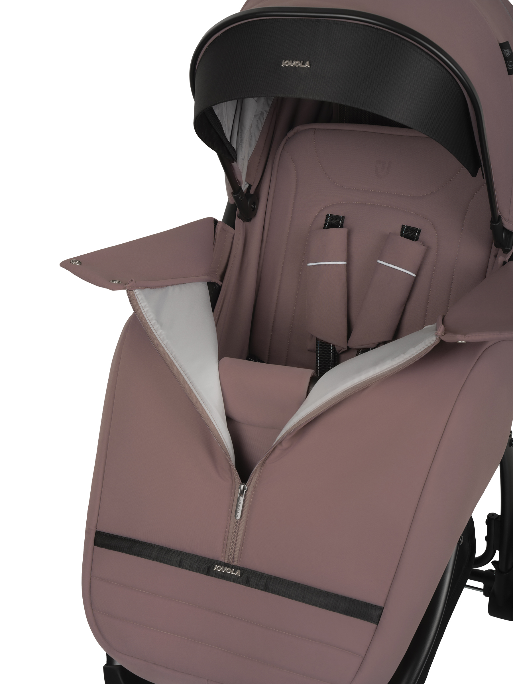 Коляска прогулочная JOVOLA Selena SL, розовый - фото 29