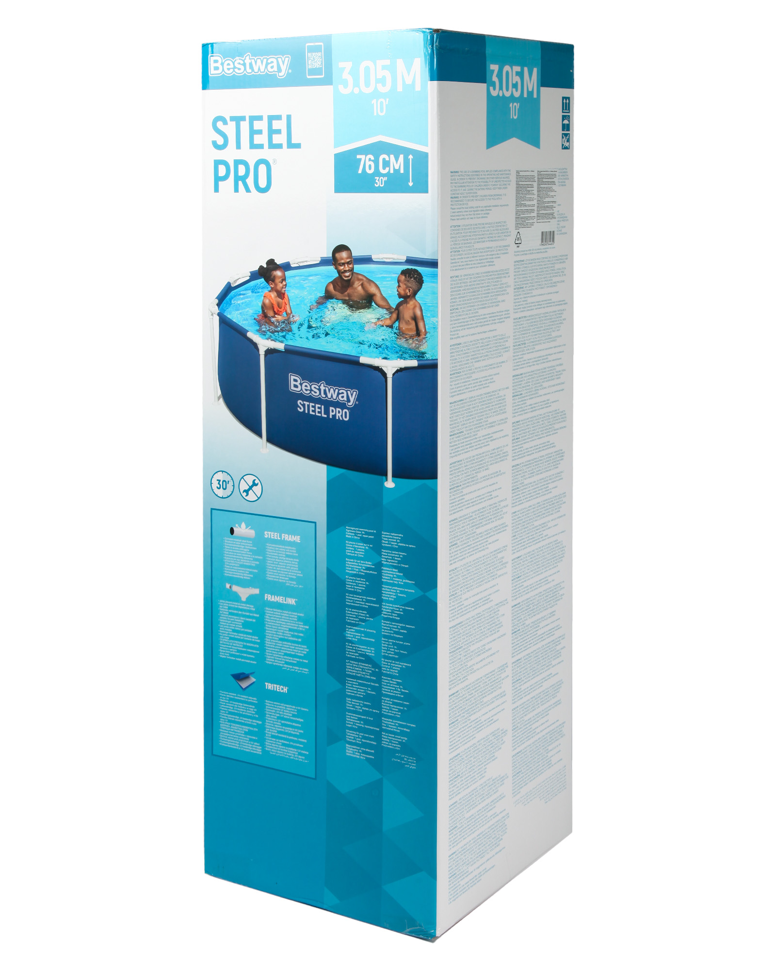 Бассейн Bestway Steel Pro - фото 3