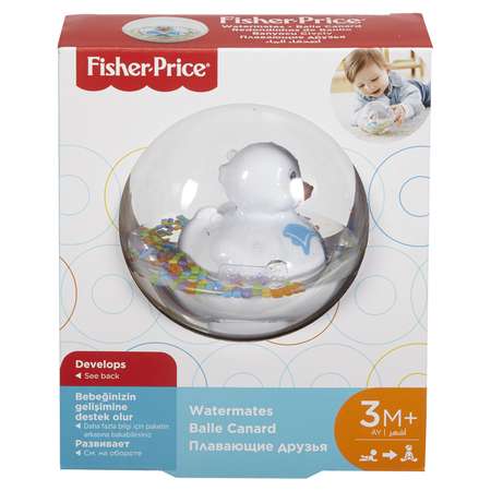 Шар Fisher Price с плавающей игрушкой Утка Белая DRD81