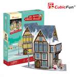 Пазл CubicFun Новогодняя таверна LED-свет 3D