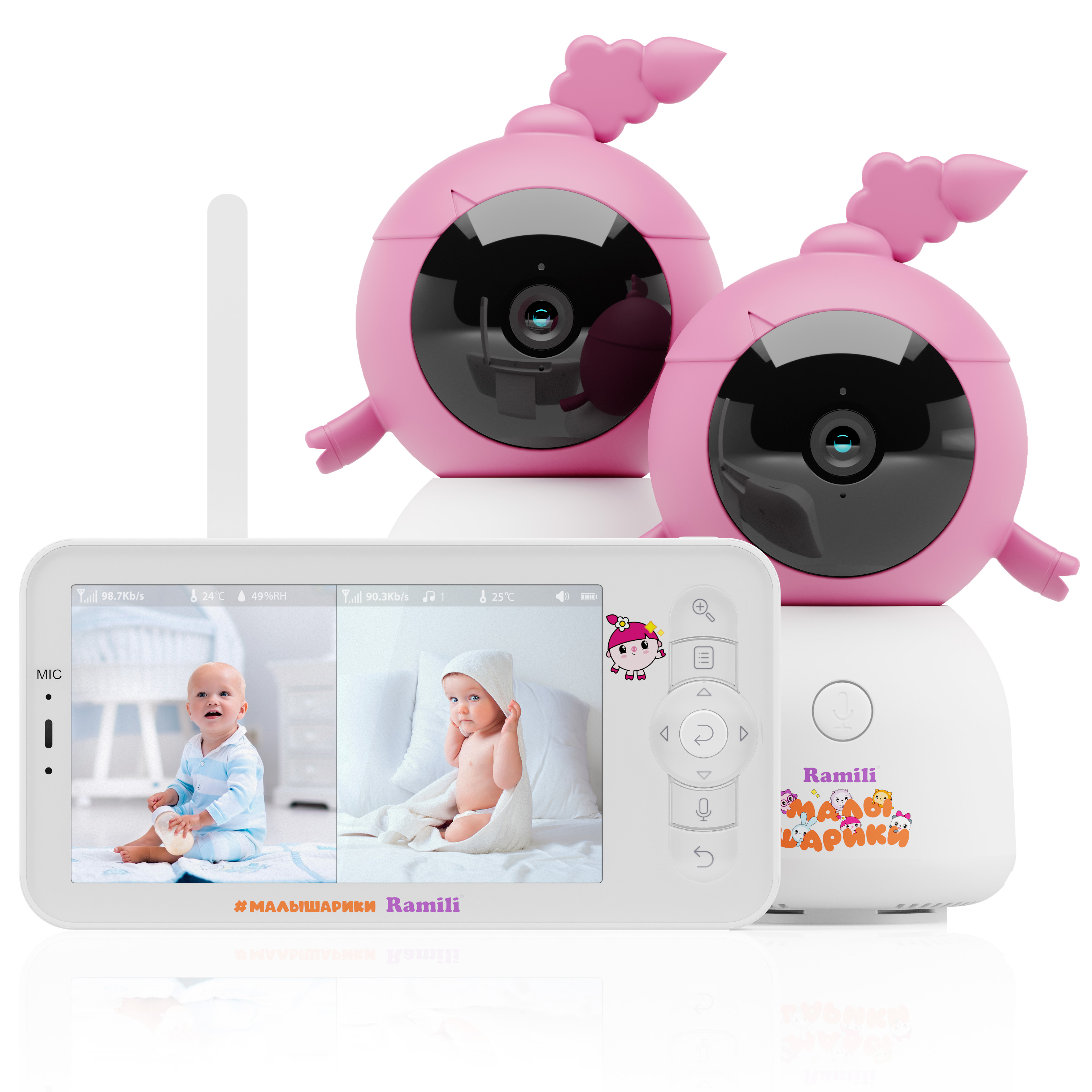 Видеоняня Ramili Малышарики Нюша - фото 9