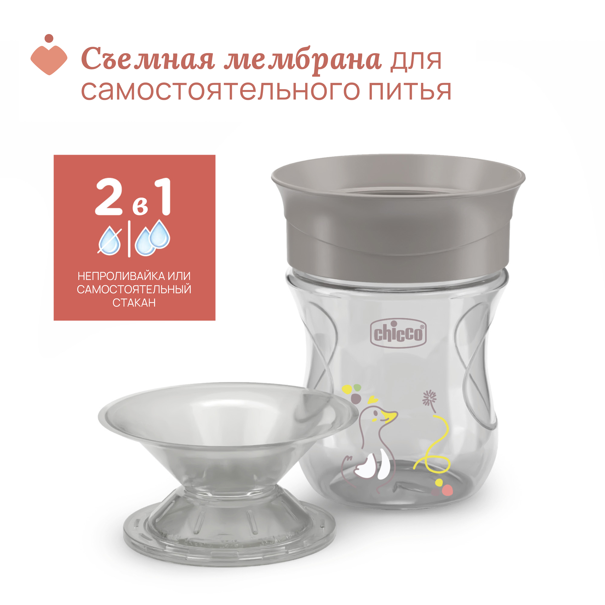 Поильник Chicco Perfect Cup 200 мл 1 шт. - фото 6