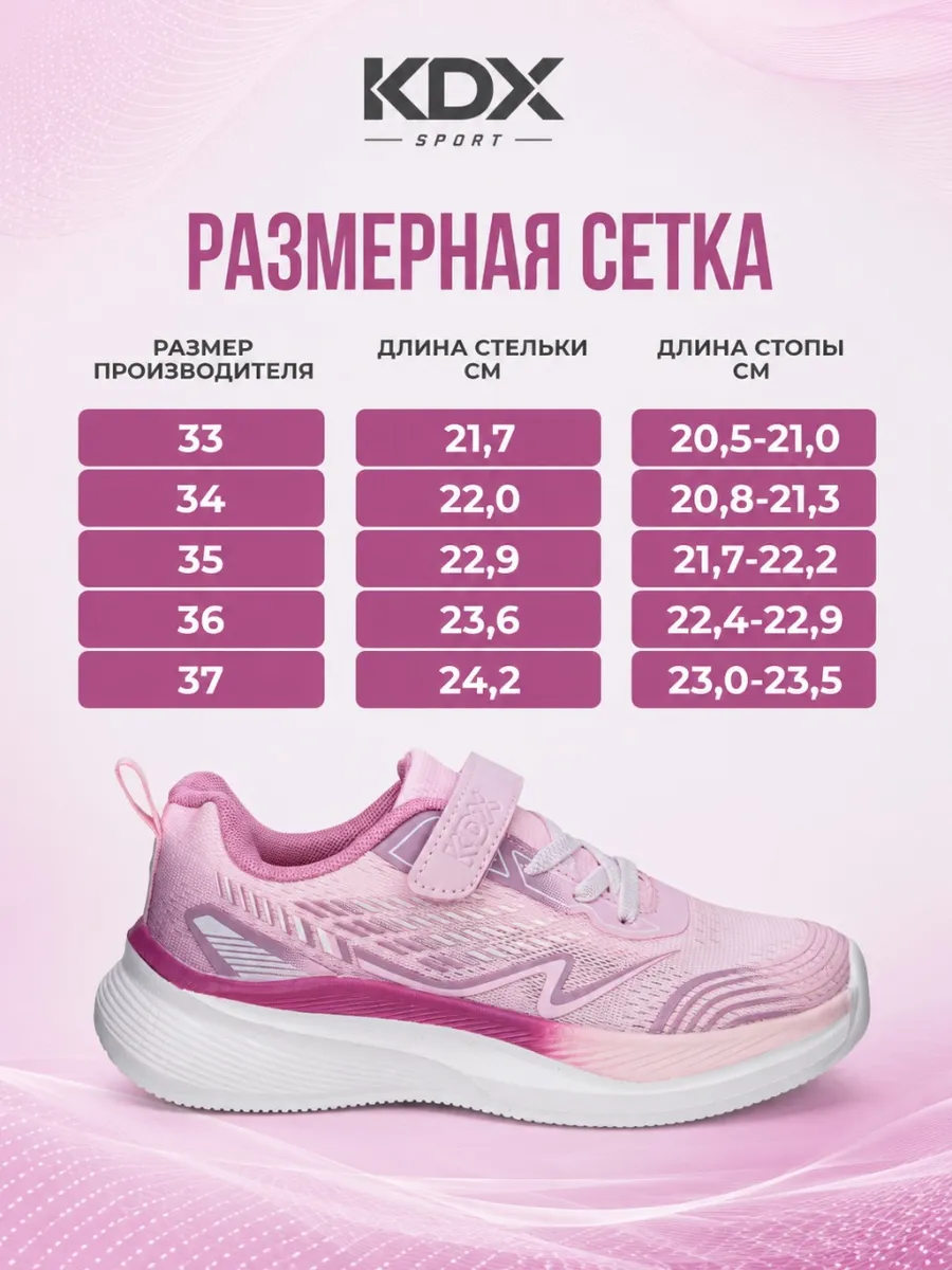 Кроссовки KDX JSGSS-03 lilac - фото 6