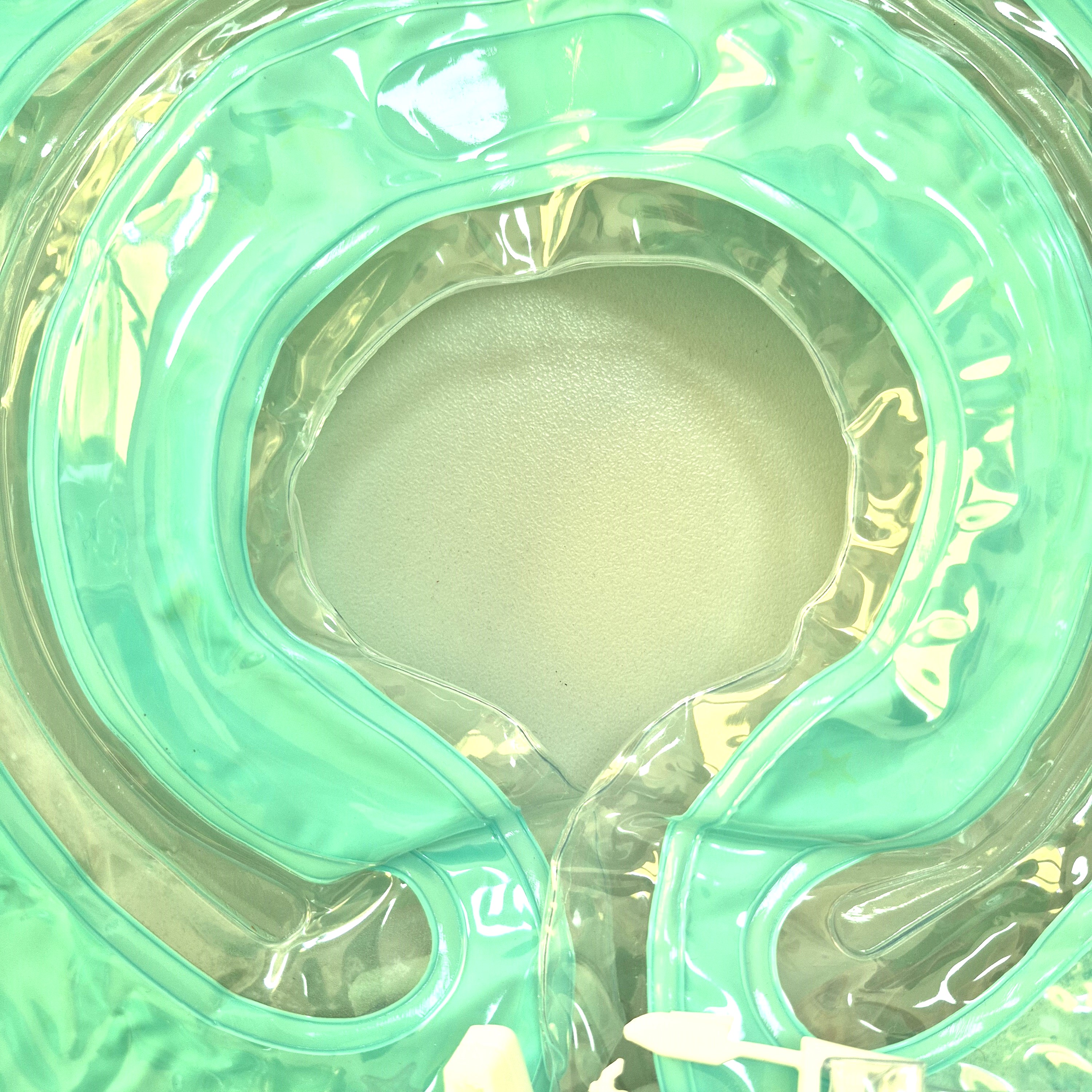 Круг для купания Uviton с ручками бирюзовый - фото 11