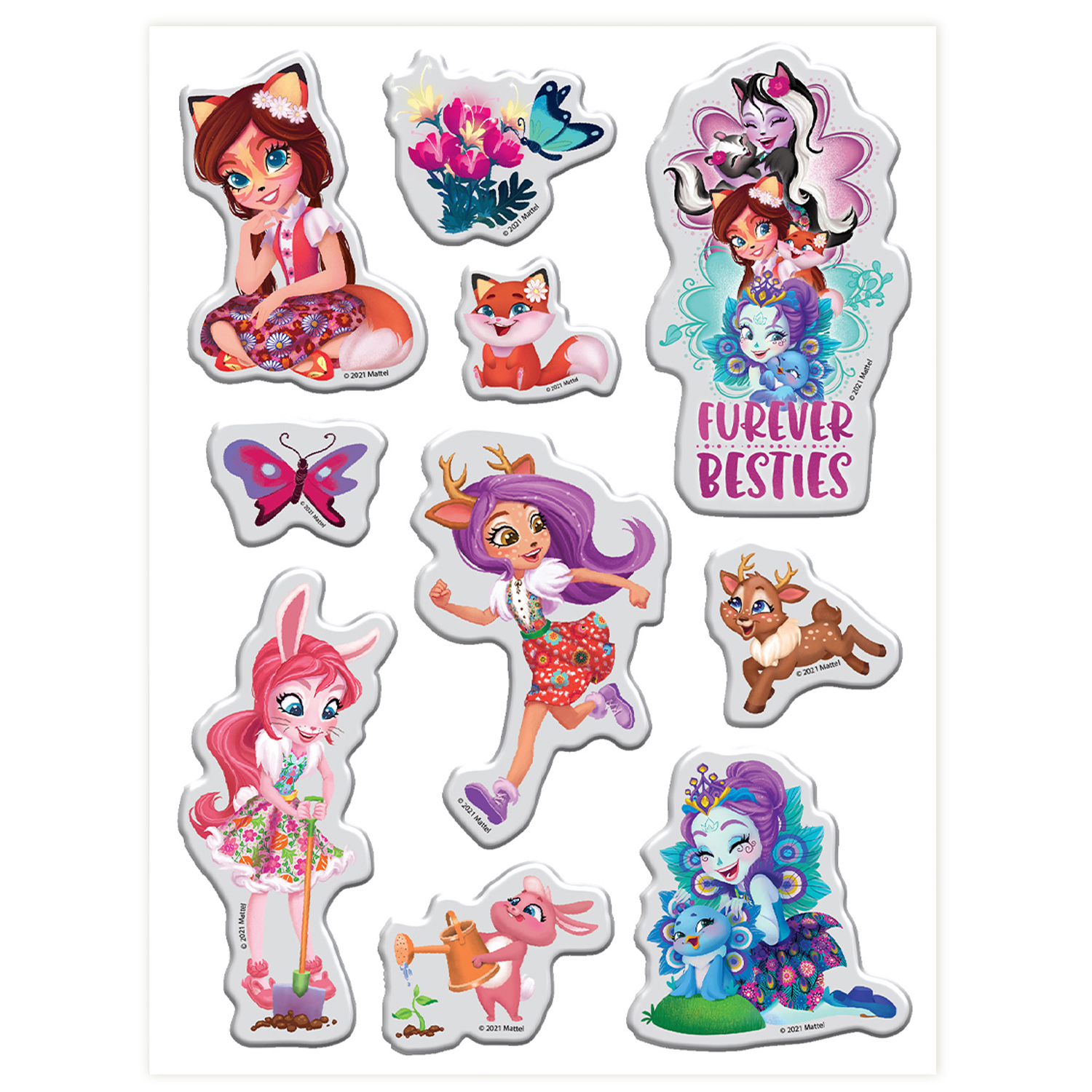 Наклейки ND PLAY Энчантималс - фото 2