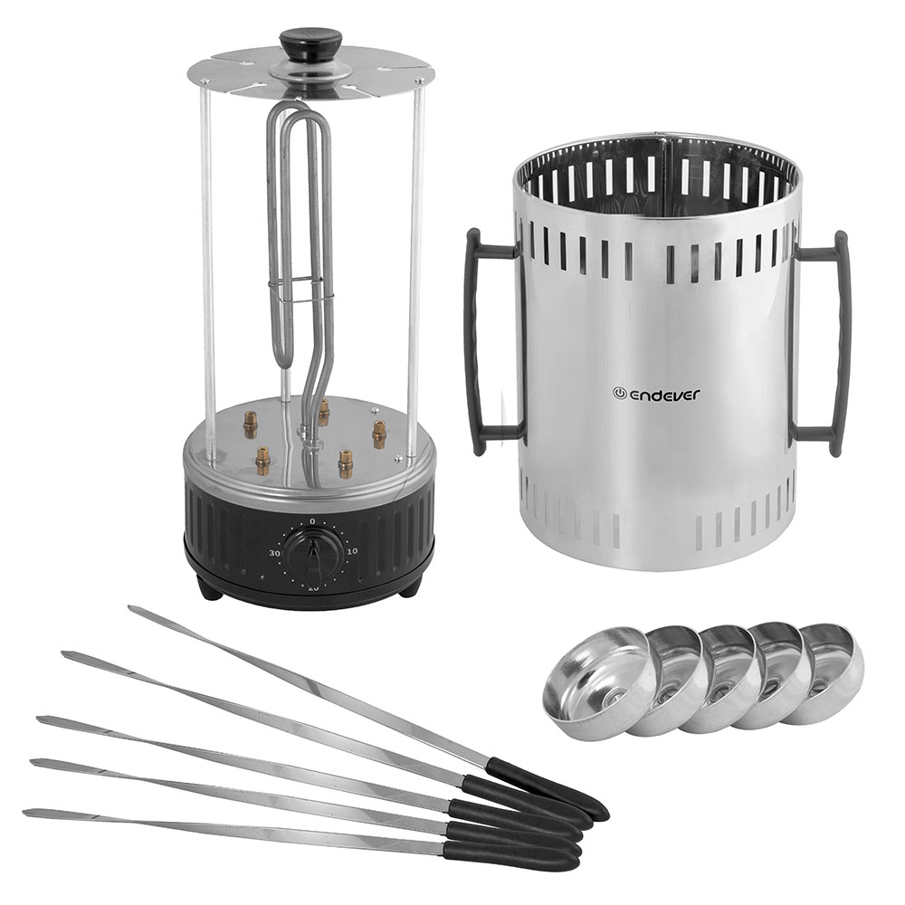 Электрическая шашлычница ENDEVER Grillmaster 295 - фото 6