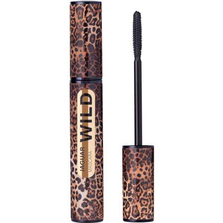 Тушь для ресниц STELLARY Wild Jaguar Black черная для суперобъема, подкручивание, разделение, 12 мл