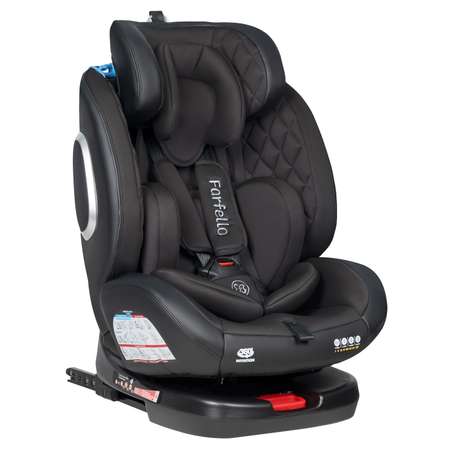 Автокресло Farfello YB102A Isofix 0+/1/2/3 (0-36 кг) черный