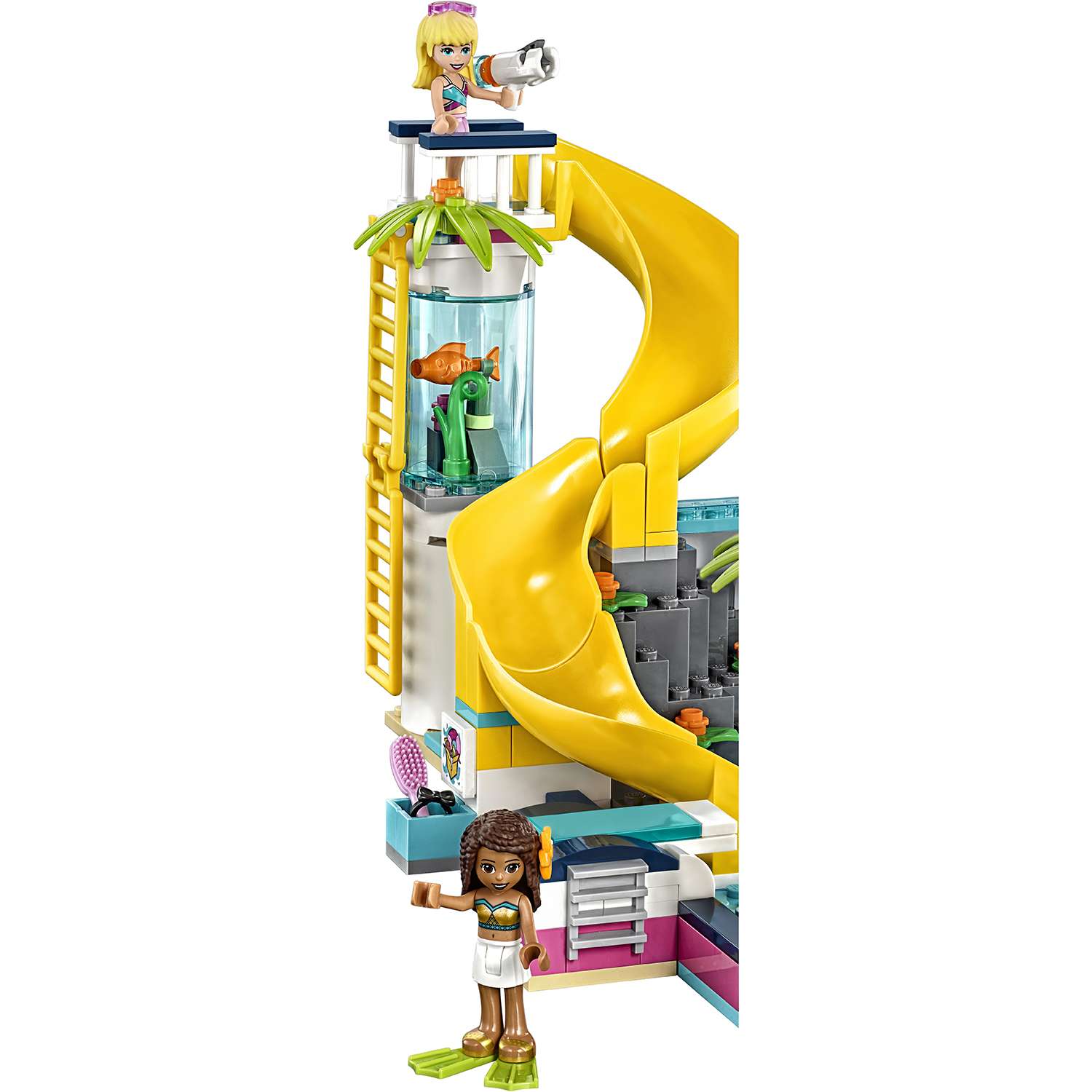 Конструктор LEGO Friends Вечеринка Андреа у бассейна блочный - фото 17