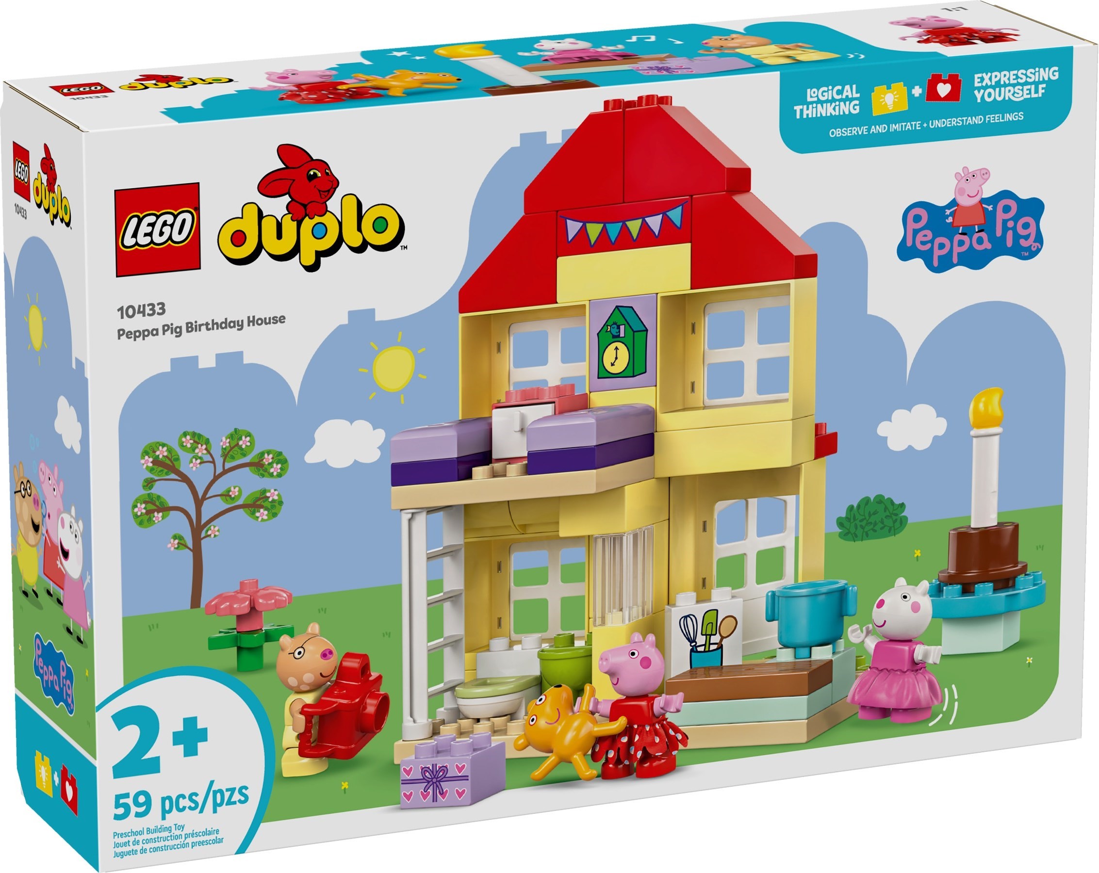 Конструктор LEGO DUPLO 10433 59 дет. - фото 1