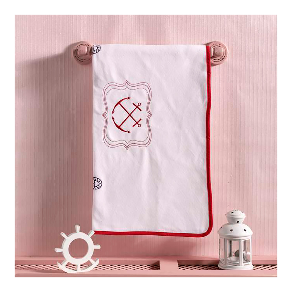 Плед Kidboo Red Ocean 80 x 120 см флис - фото 2