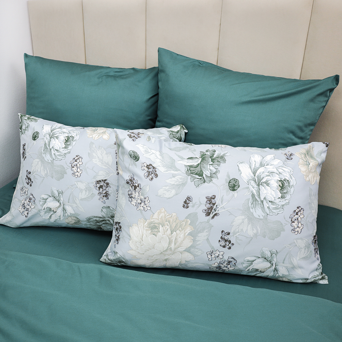 Комплект постельного белья SORRENTO DELUXE Манэль двуспальный 6 предм. - фото 12