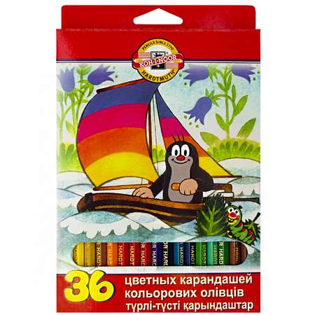 Карандаши цветные Koh-I-Noor 36 шт.