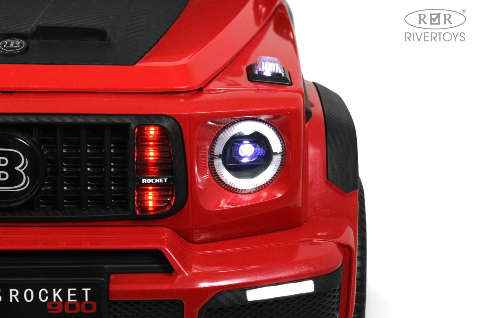 Электромобиль RIVERTOYS Mercedes Z999ZZ-RED С пультом ДУ - фото 3