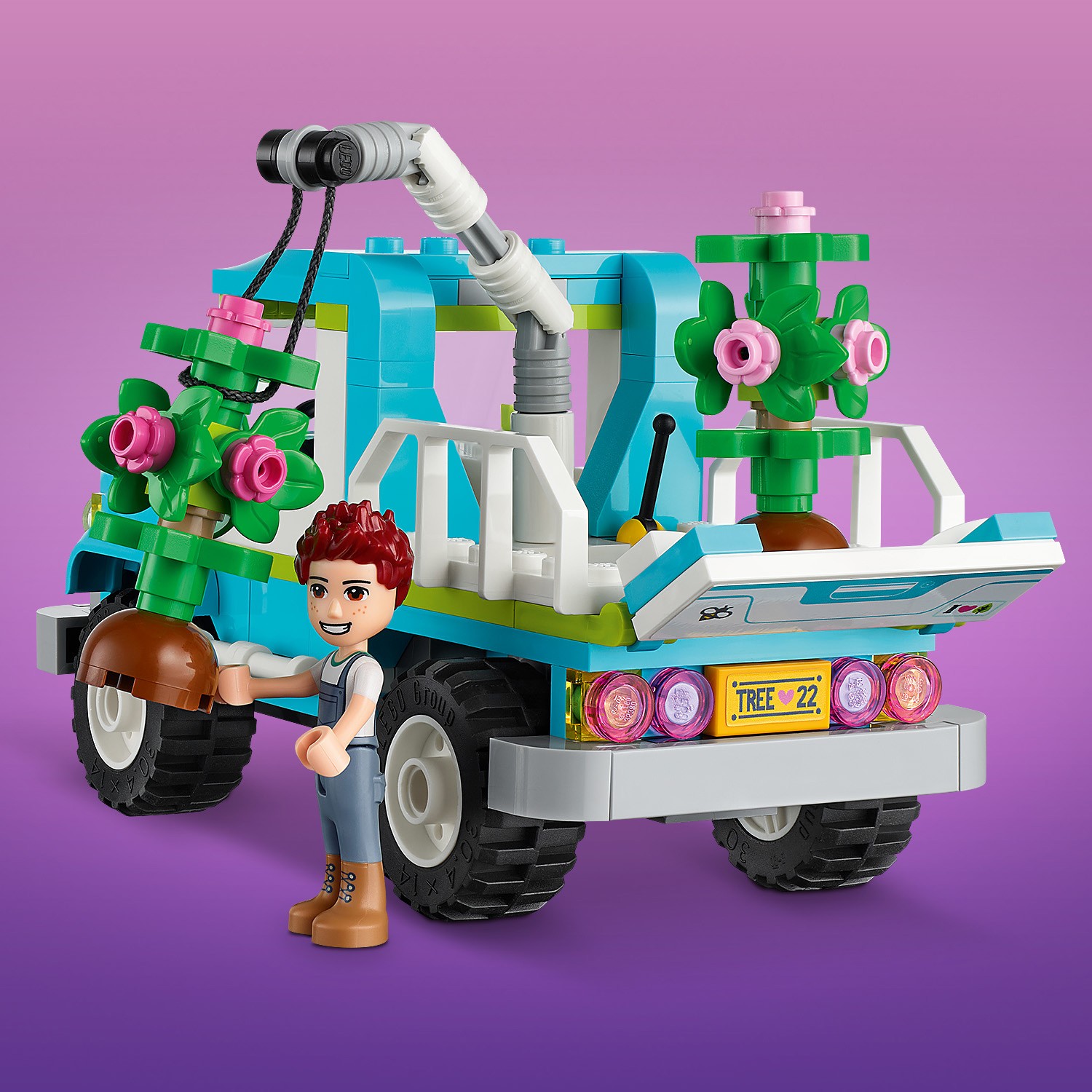 Конструктор LEGO Friends Машина для посадки деревьев 336 дет. - фото 9