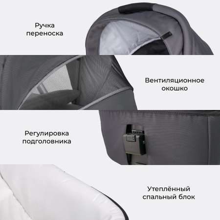 Коляска 3в1 Farfello Zuma Trio Comfort