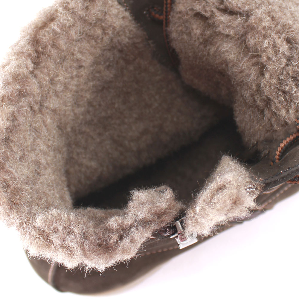 Ботинки Europen 1800Ш-СВ EUROPEN Ботинки для девочки,темно-коричневый нубук - фото 4