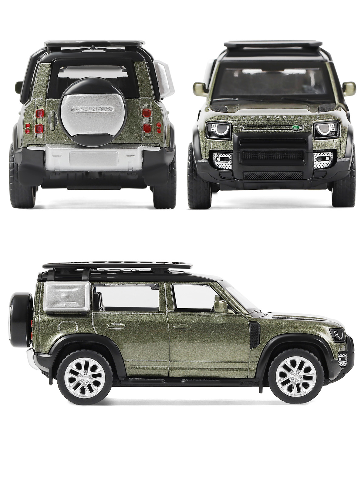 Внедорожник АВТОпанорама Land Rover Defender 110 1:43 JB1251496 - фото 5