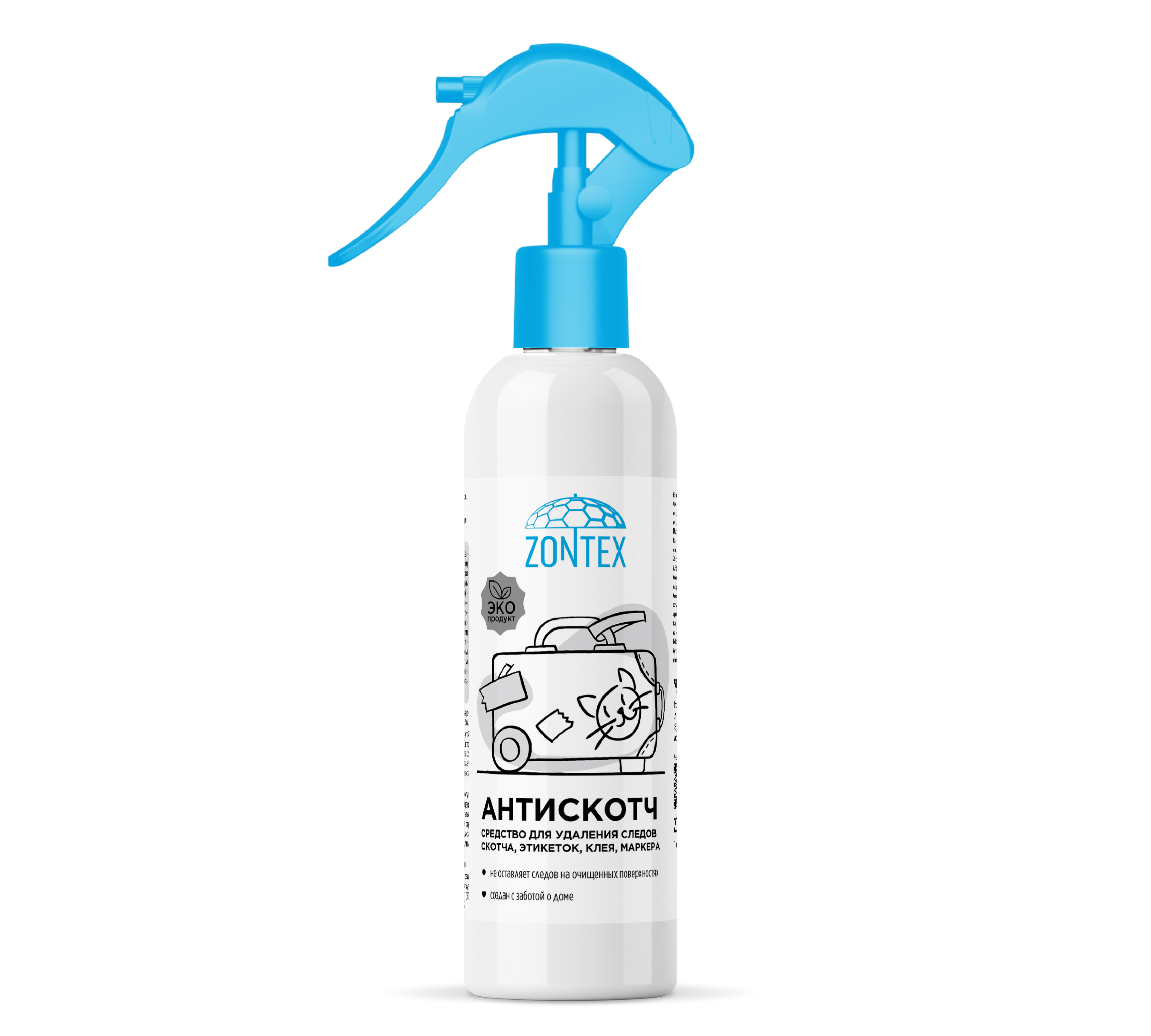 Чистящее средство ZONTEX Удаление скотча, маркера, клея 0.25 мл - фото 1