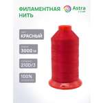 Филаментная нить Astra Craft 210D/3 3000м 1шт 1030/114 красный