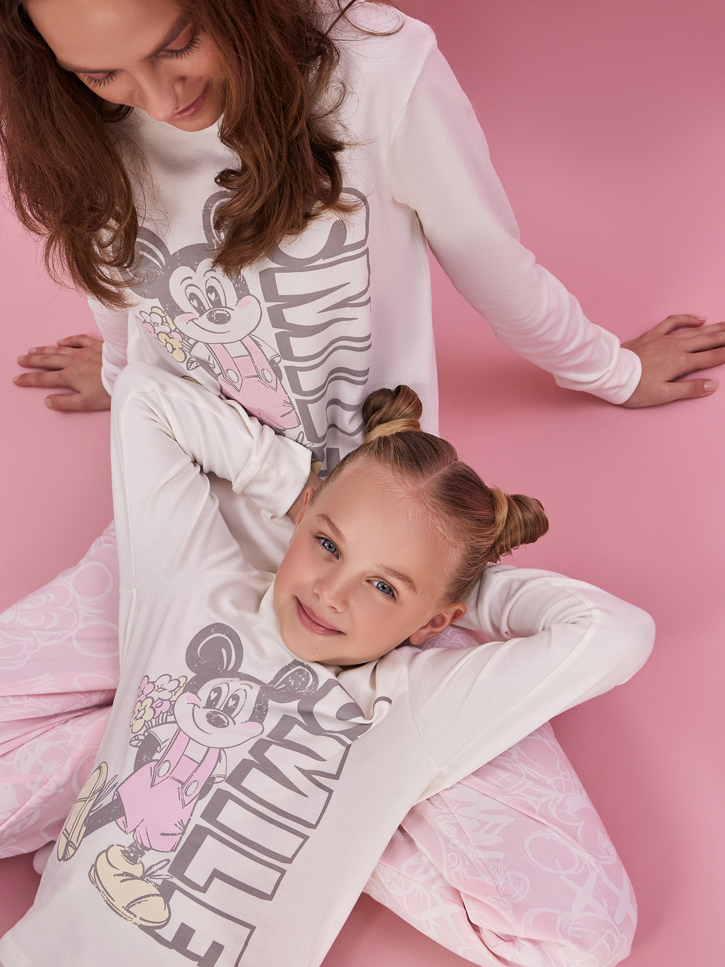 Пижама Mark Formelle (Марк Формэль) 567743/св.молочный +граффити на розовом - фото 11