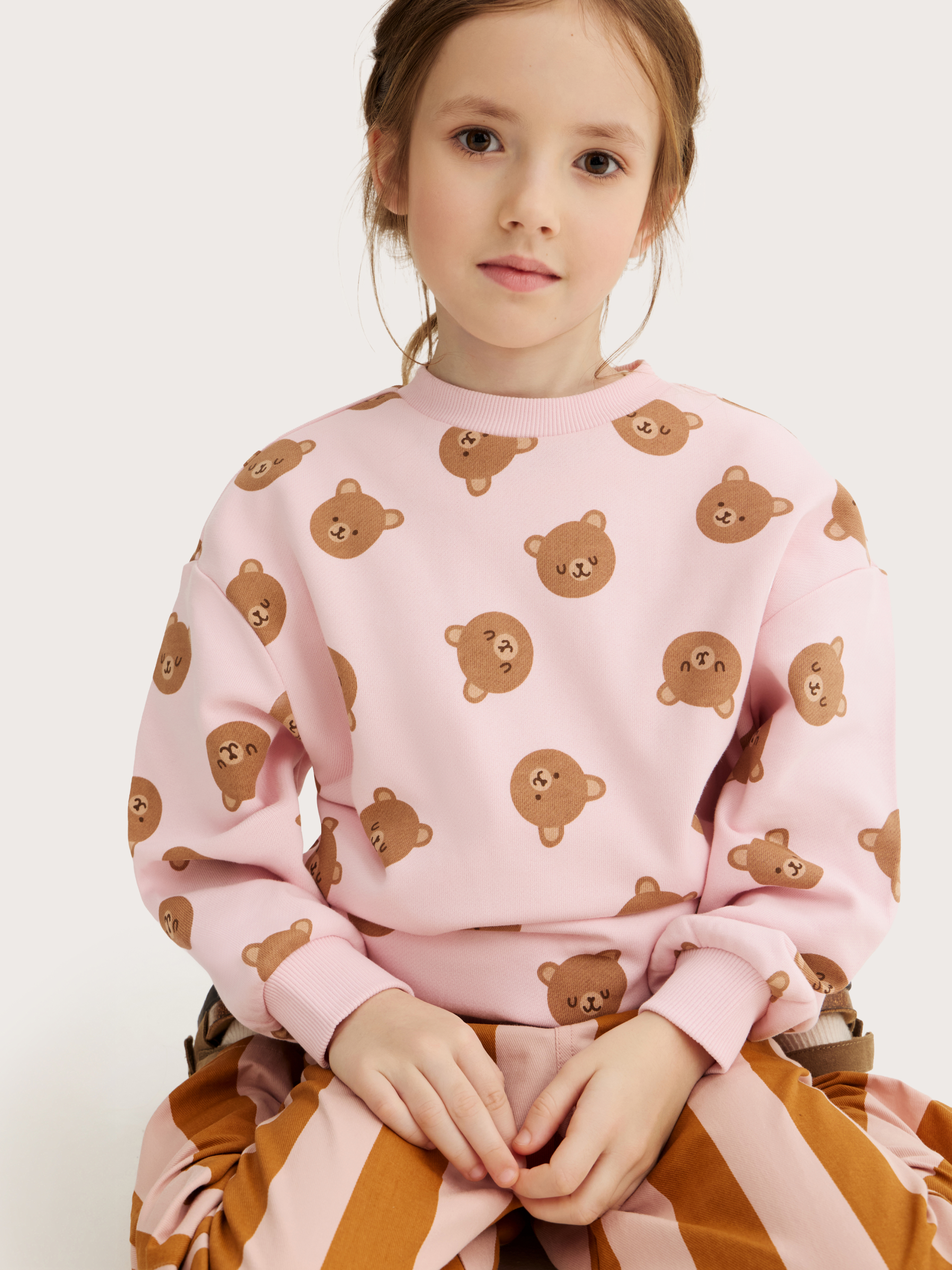 Свитшот Junion 904176.TSWT0019-Pink-2 - фото 6