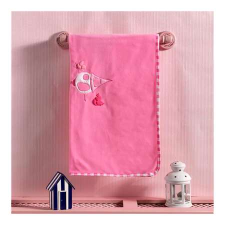 Плед флисовый Kidboo Lovely Birds 80*120 см Розовый