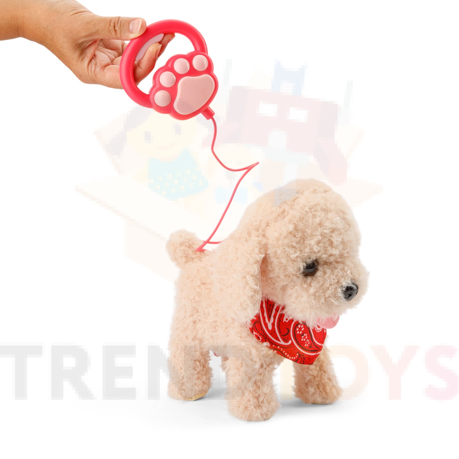 Игрушка мягкая TrendToys собачка 23 см - фото 12