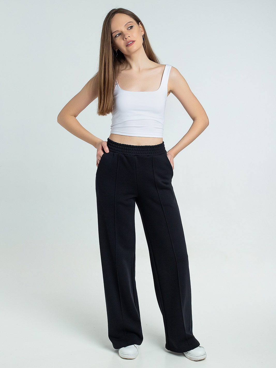 Брюки Агапэ 1021_черный - фото 2