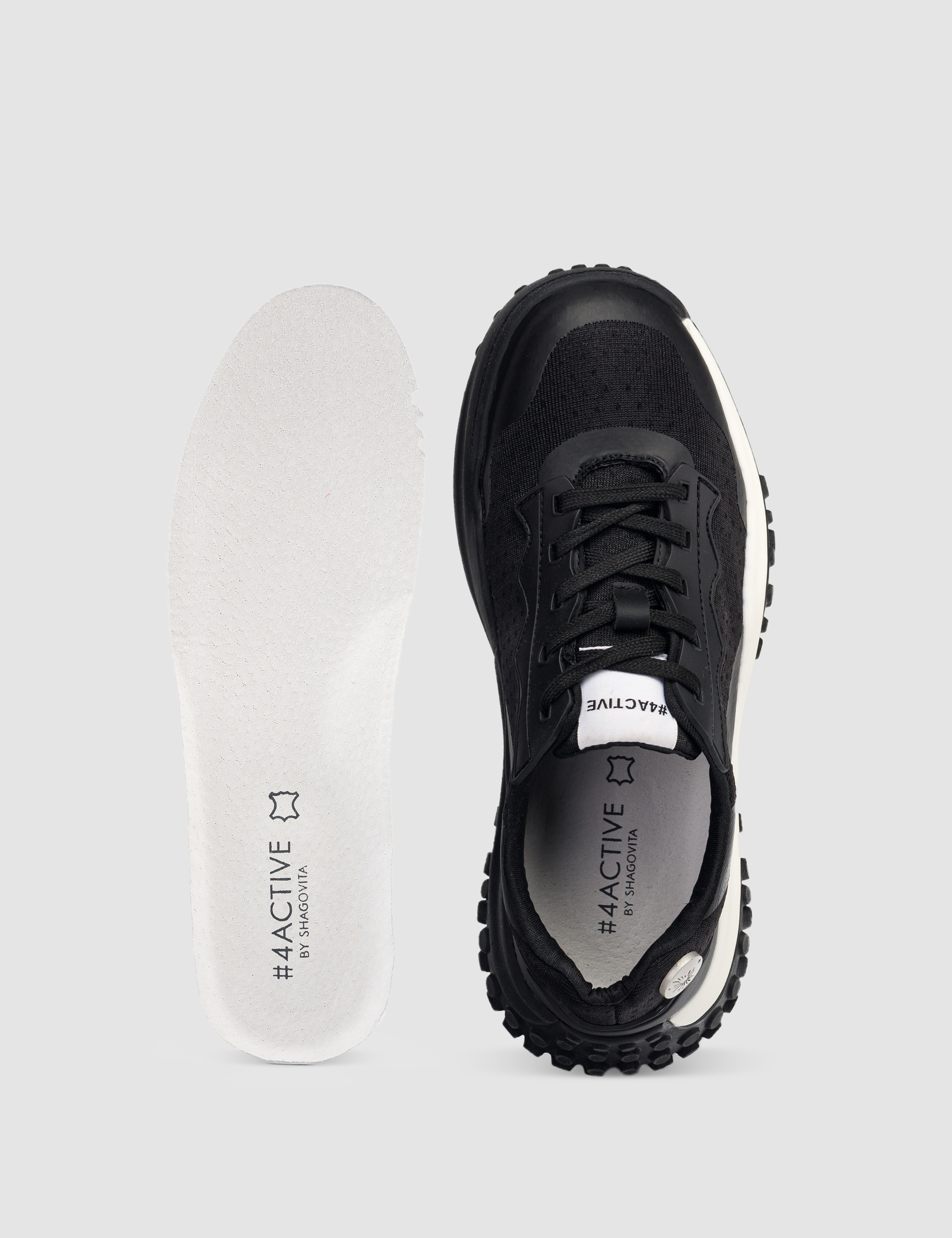 Кроссовки Shagovita 23КФ61043.Черный - фото 6