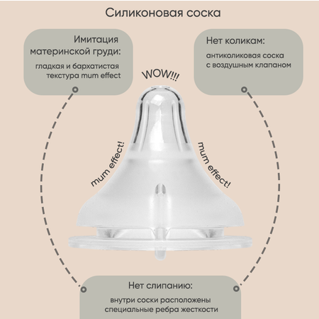 Бутылочка Paomma Anti-Colic 240 мл