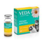 Лосьон для кошек и собак Veda для глаз ромашка 10мл*3шт