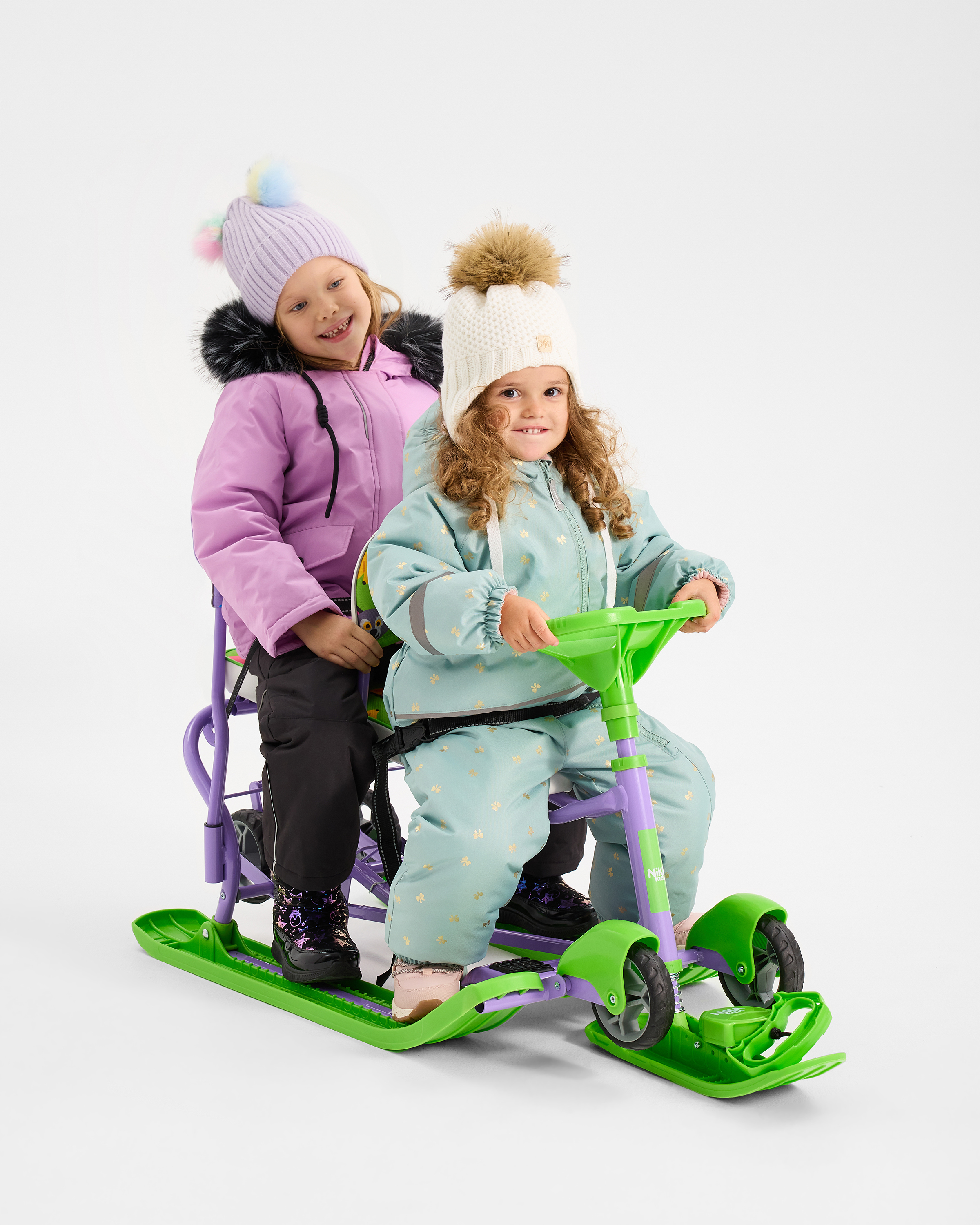 Снегокат NiKA kids Тимка спорт - фото 2