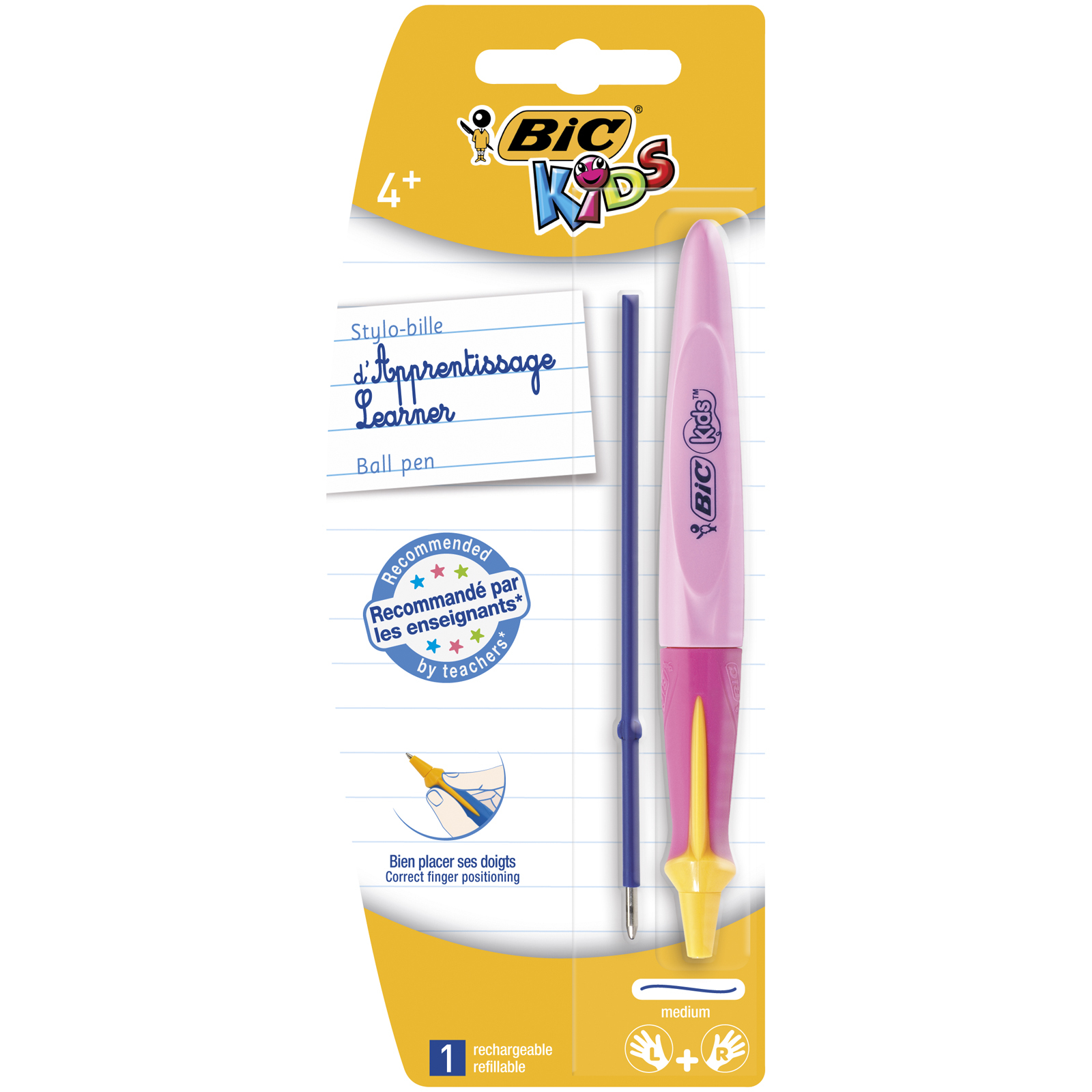 Ручка шариковая BIC Kids 1 шт. в ассортименте - фото 3