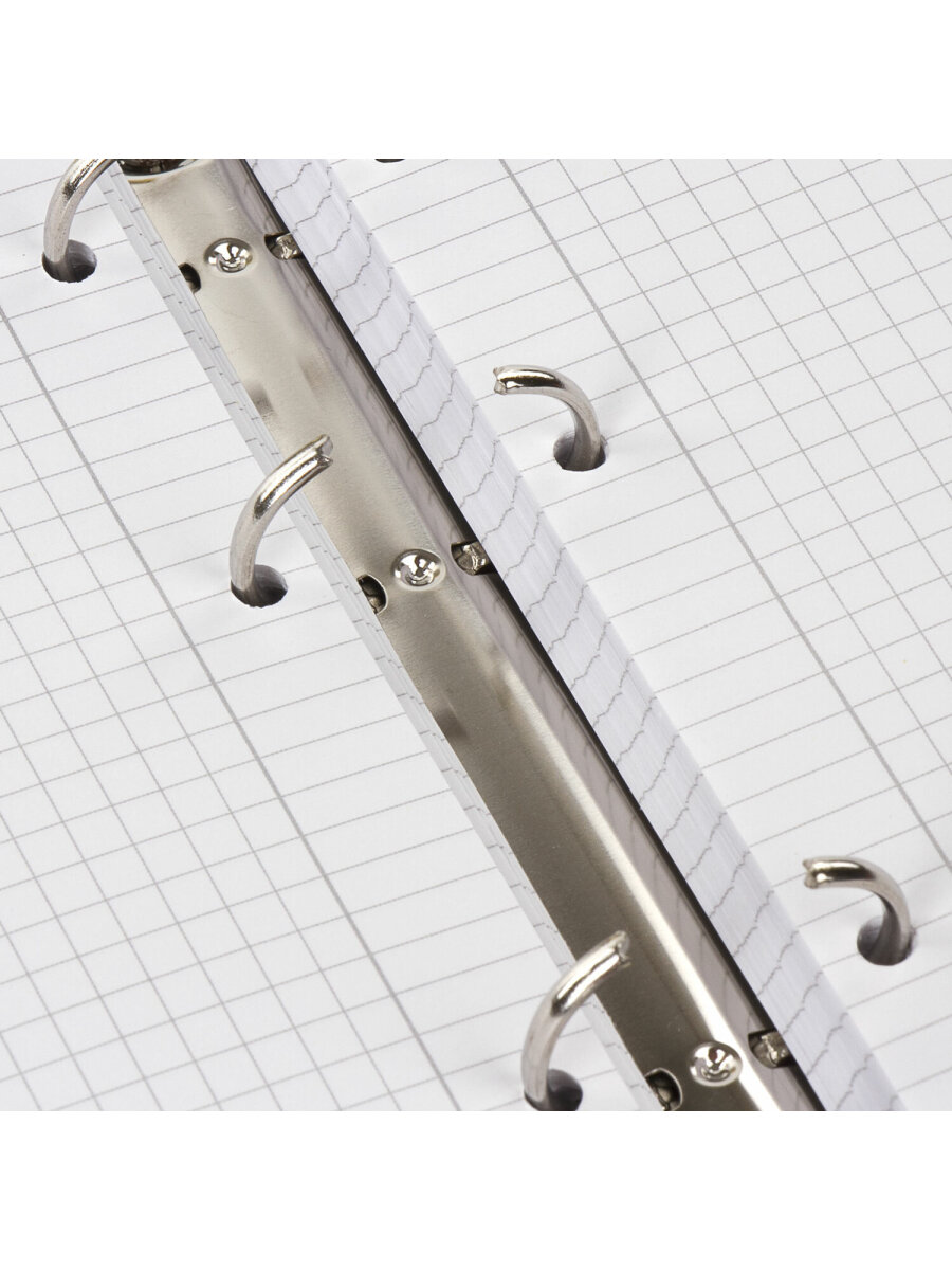 Тетрадь со сменным блоком Brauberg клетка 120 лист. - фото 10