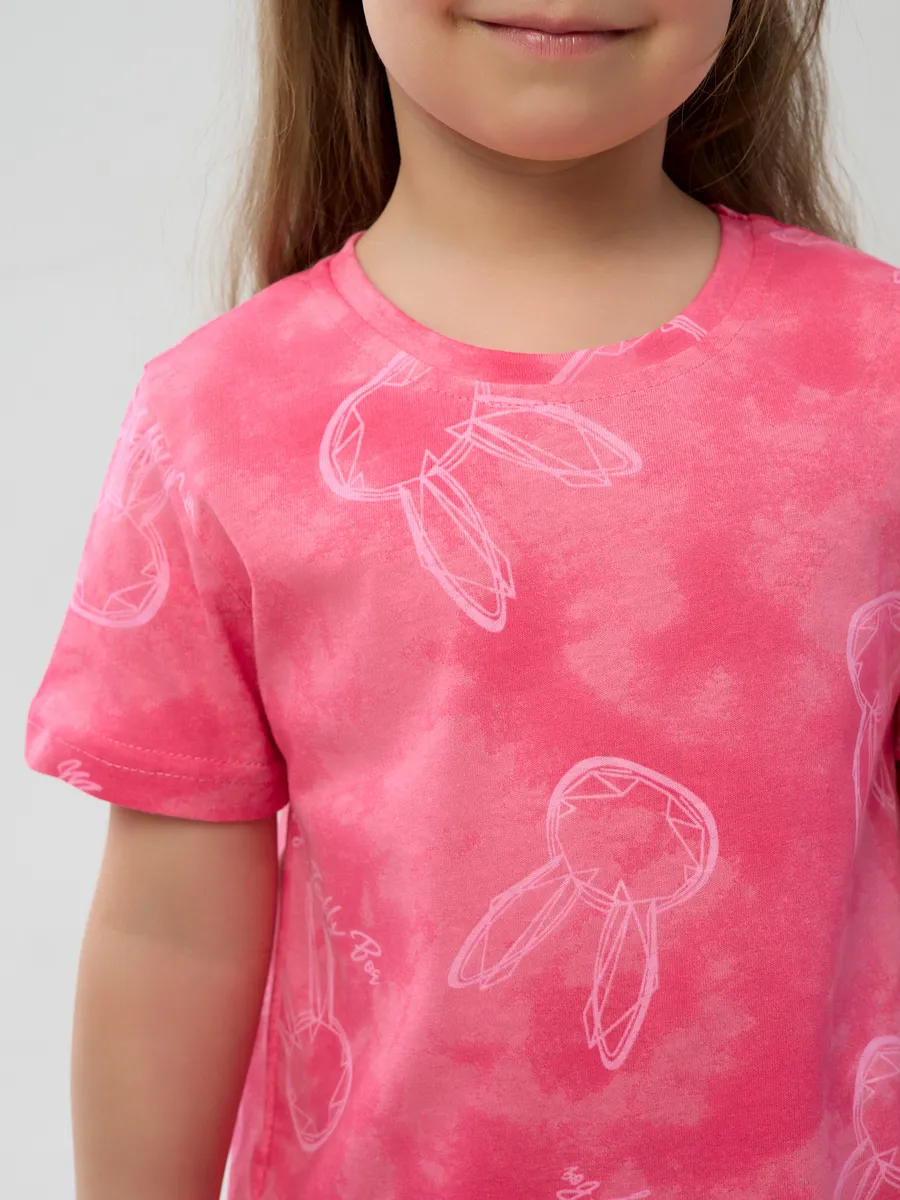 Сорочка ночная YAXX 001--Туника зайка/розовый (К) - фото 7