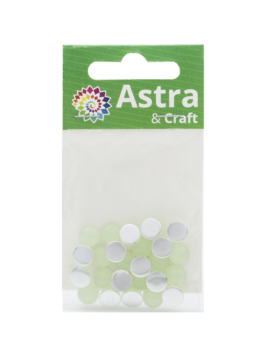 Набор для творчества Astra Craft полубусины 8 мм 25 шт - фото 4