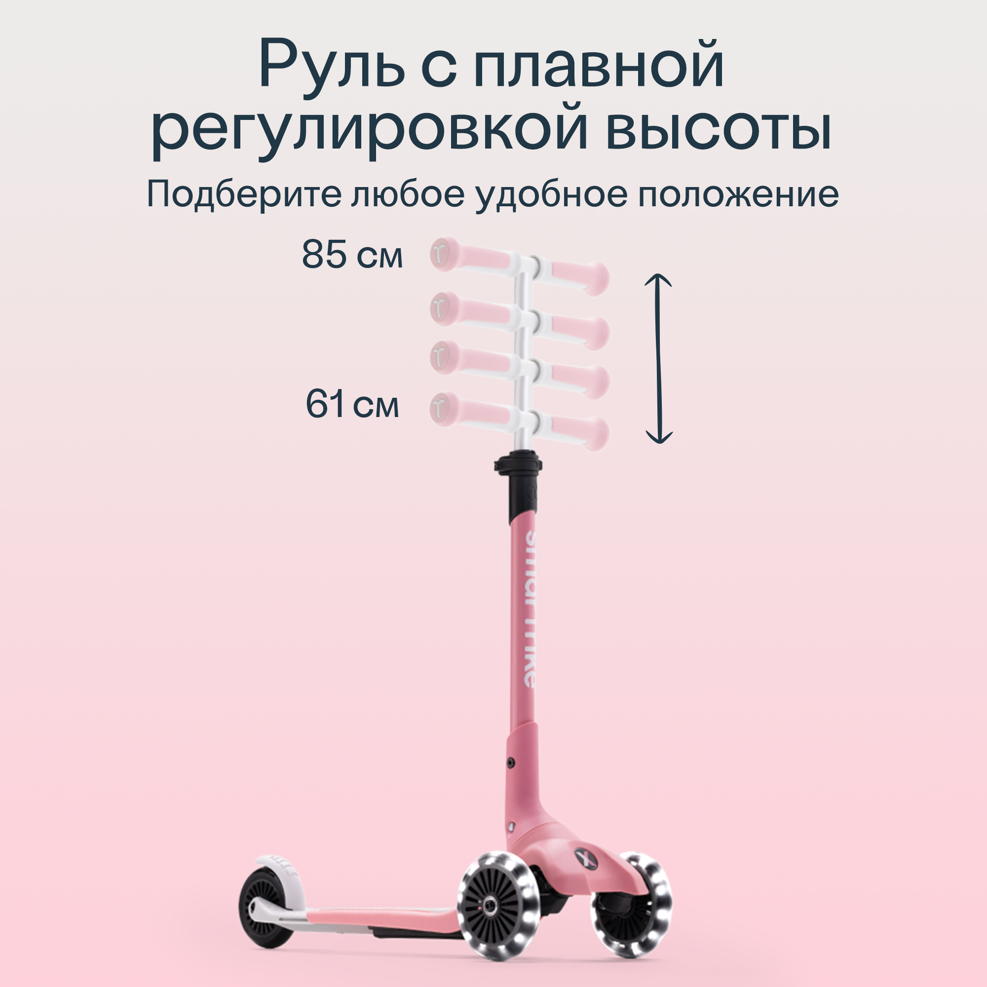 Самокат SmarTrike трехколесный - фото 6