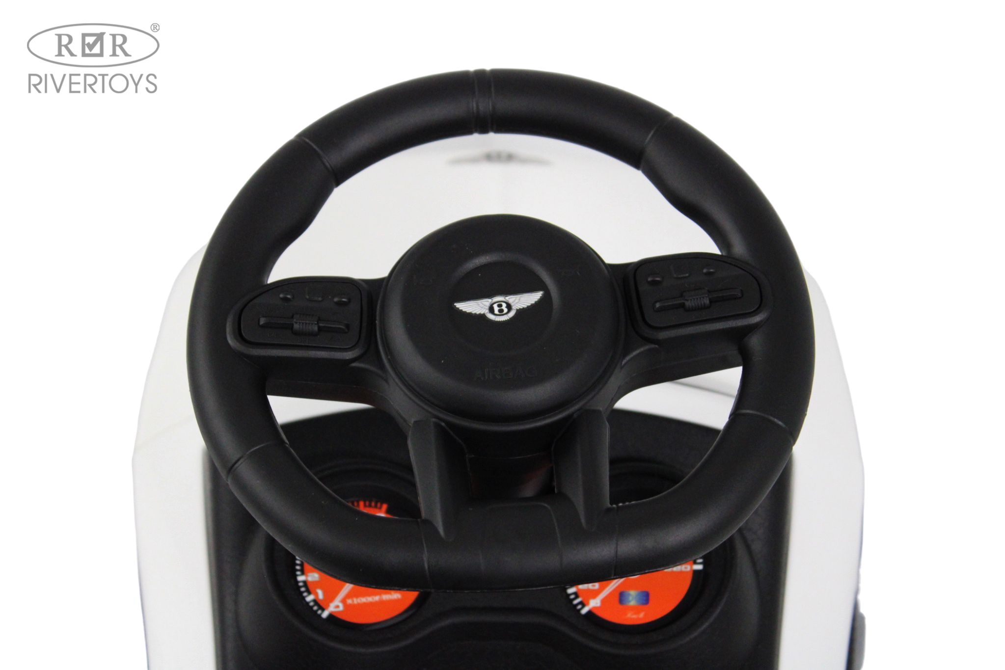 Каталка RIVERTOYS Z004ZZ-T-WHITE белый - фото 3