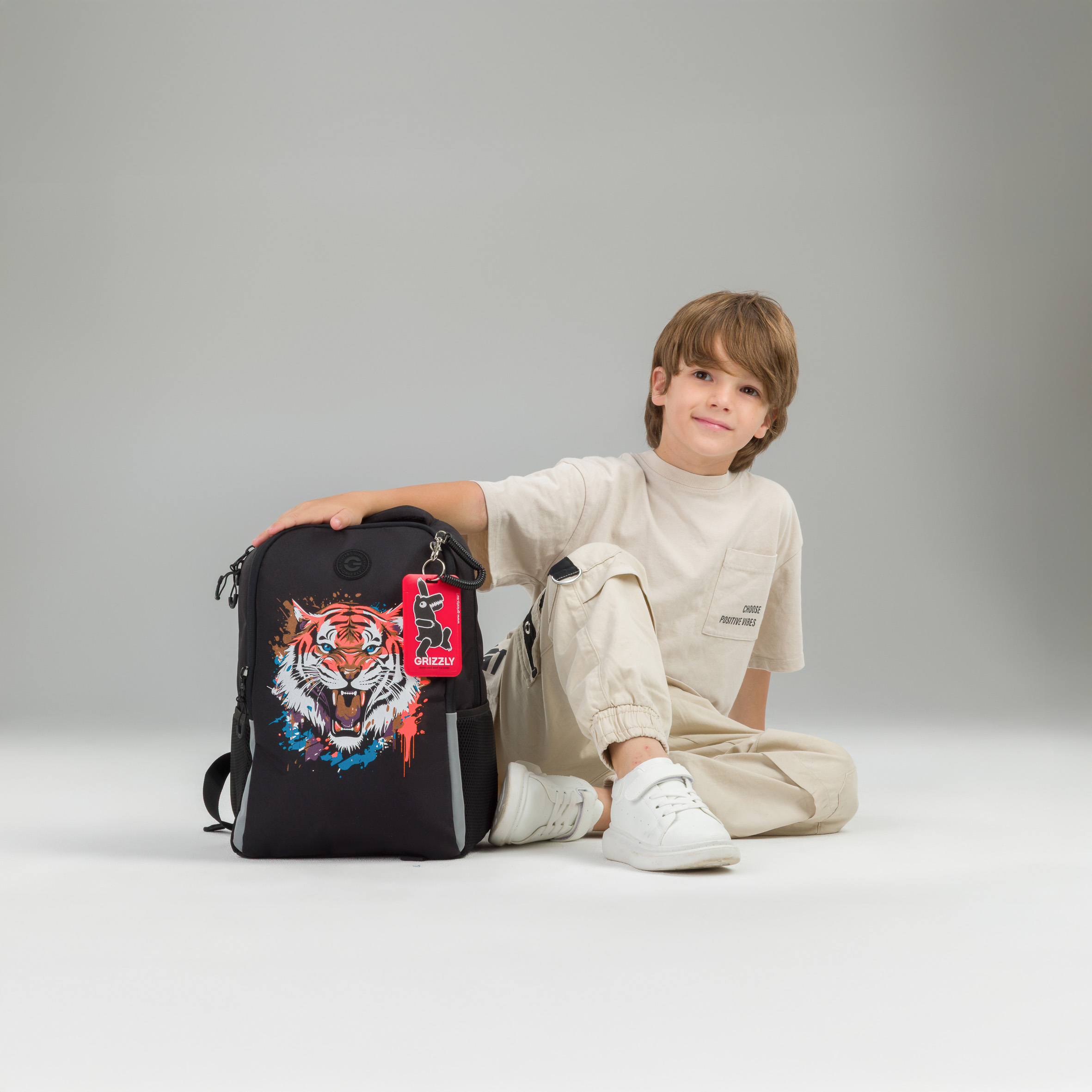 Рюкзак Grizzly Тигр - фото 17