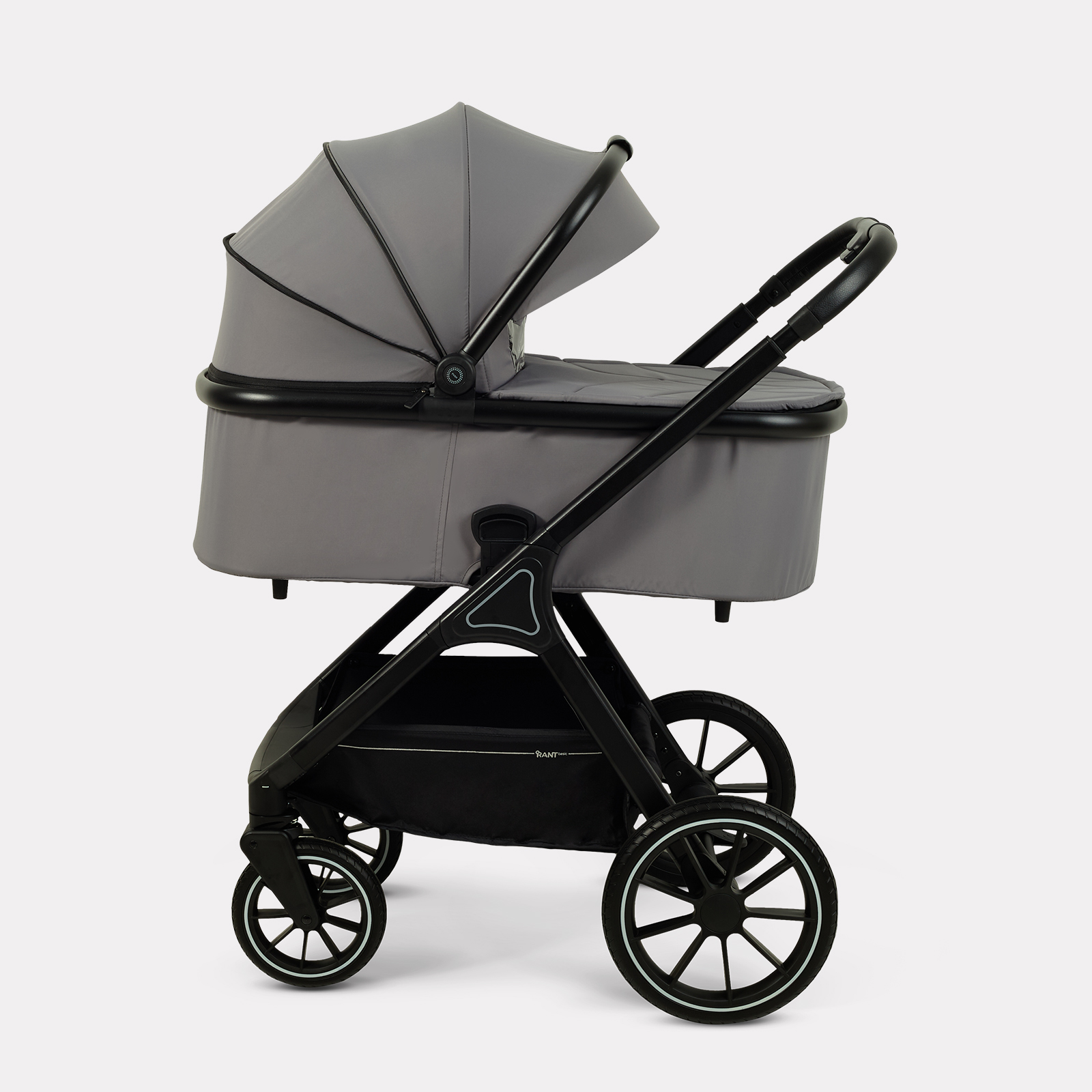 Коляска 2в1 Rant Basic Terra 2в1 серый - фото 5